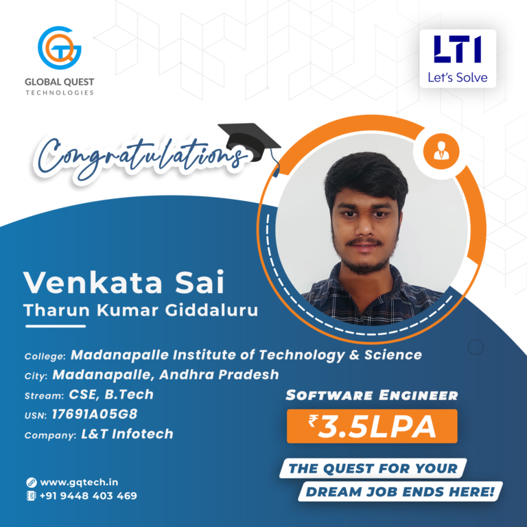 Venkata Sai Tharun Kumar Giddaluru