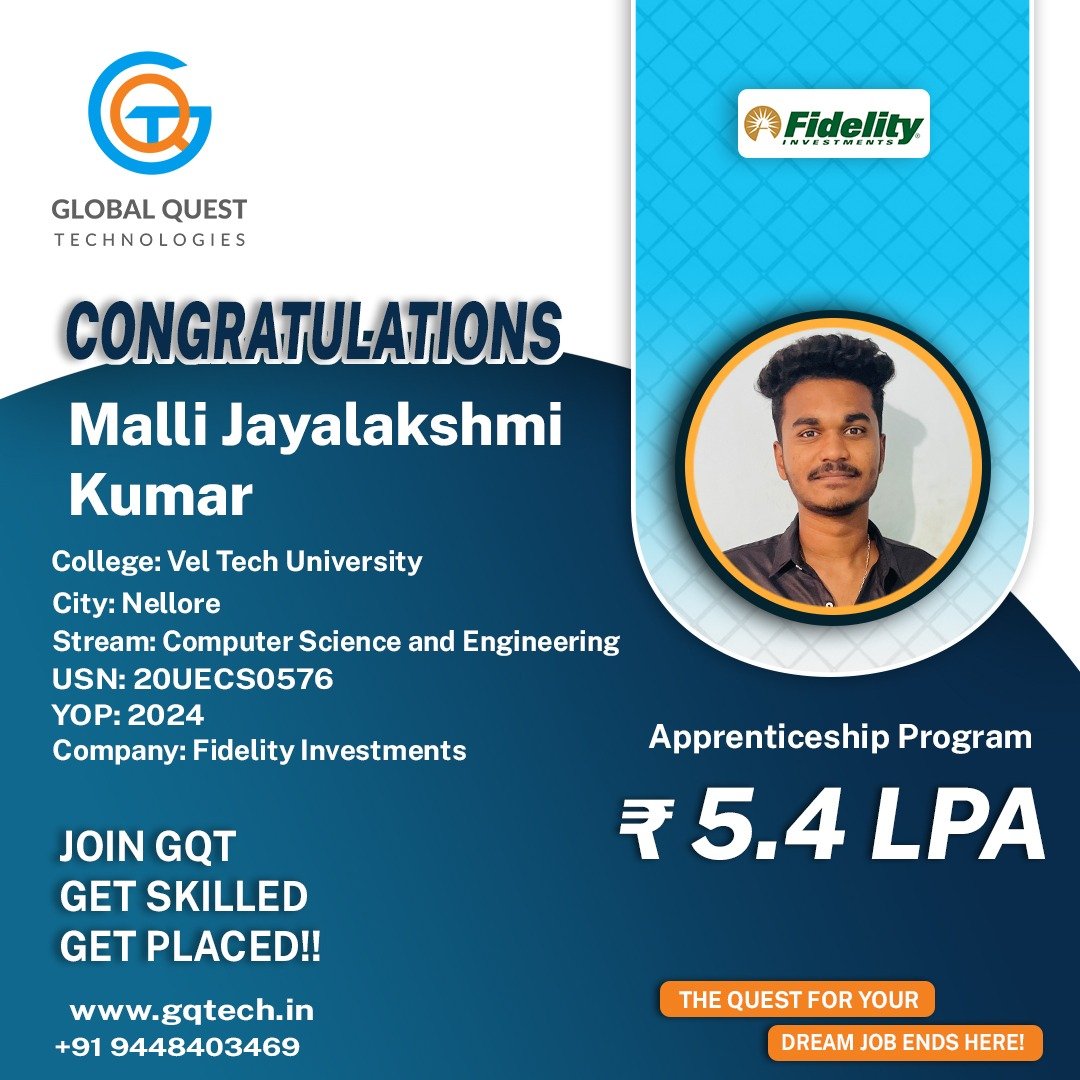 Jayalakshmi kumar placement