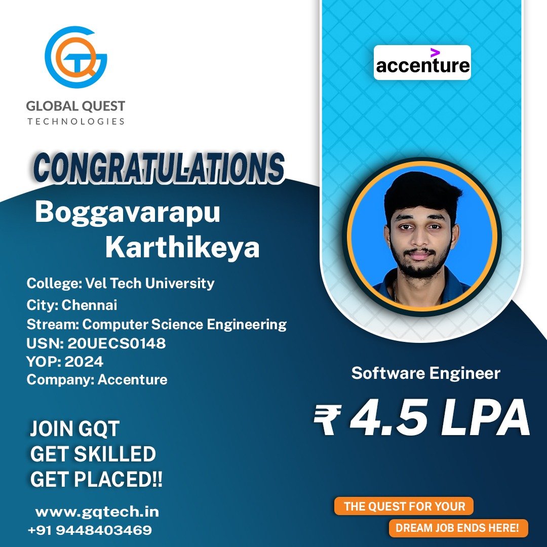 K.Karthikeya Placement