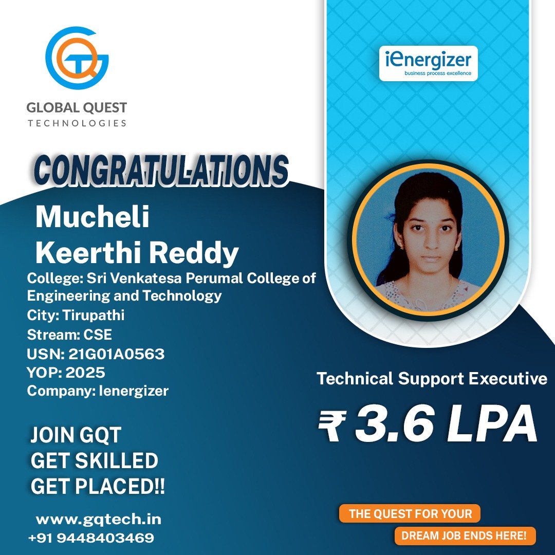 Keerthi Reddy Placement