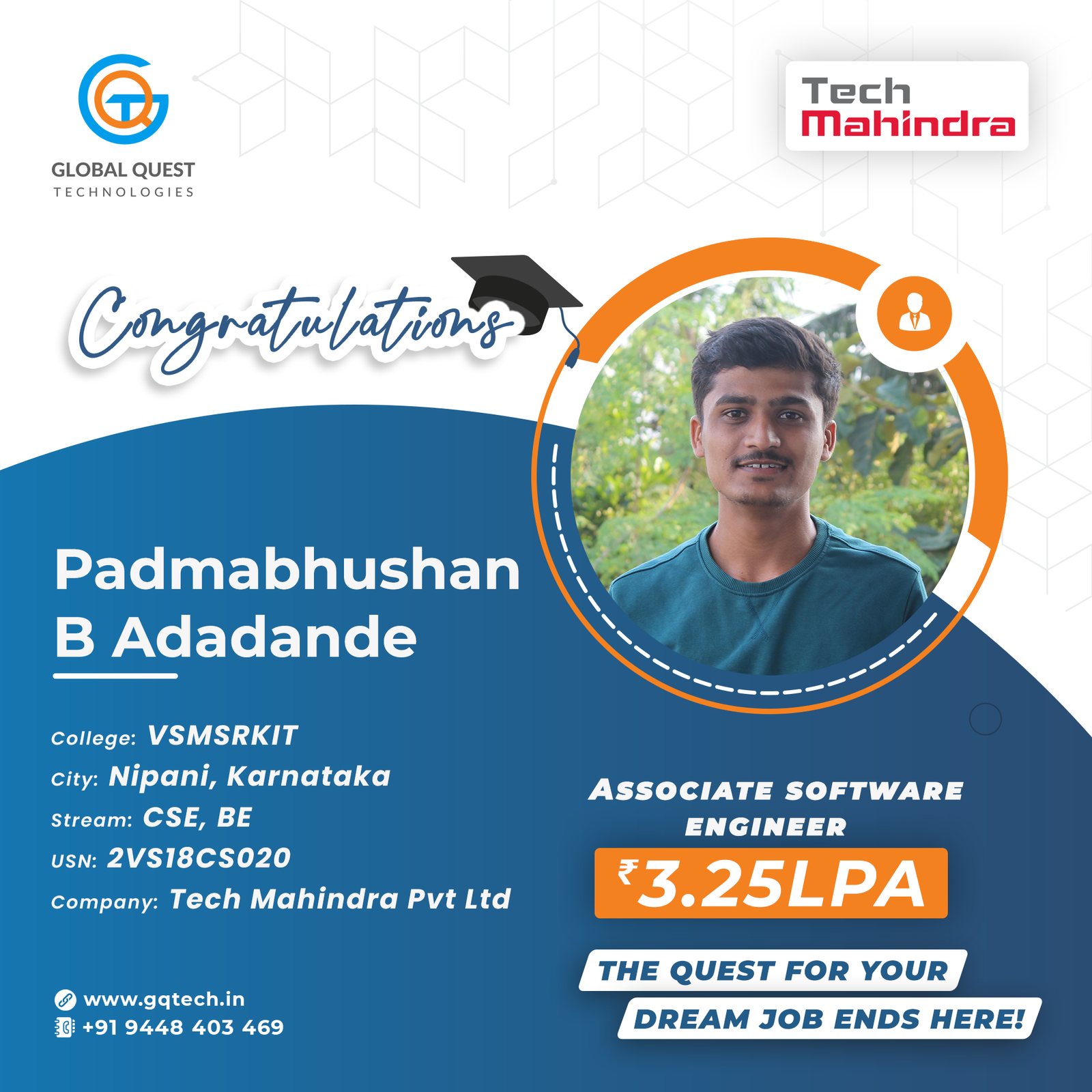 Padmabhushan B Adadande