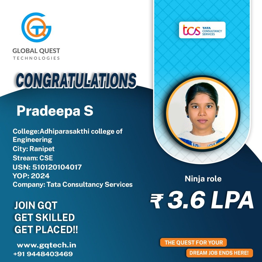 Pradeepa Placement