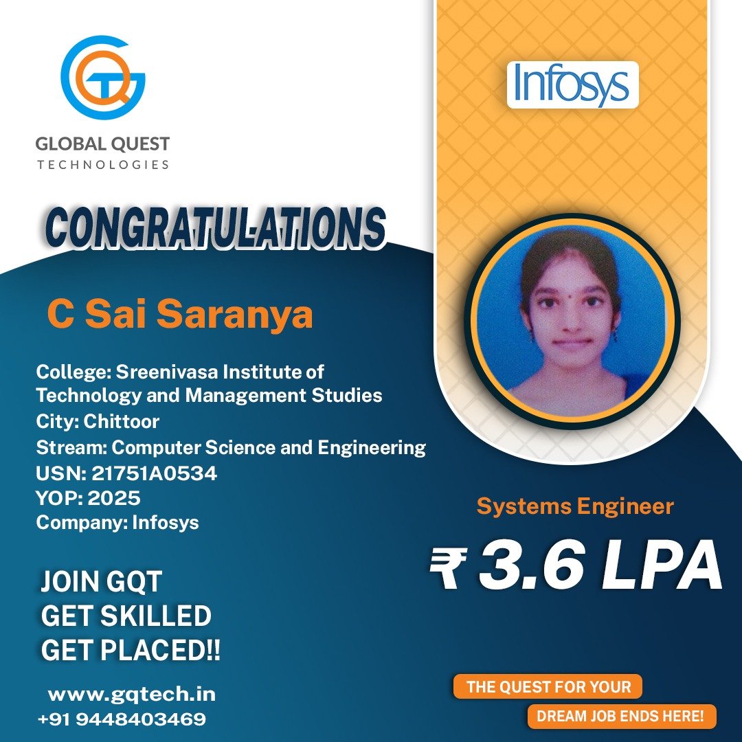 Sai Saranya Placement