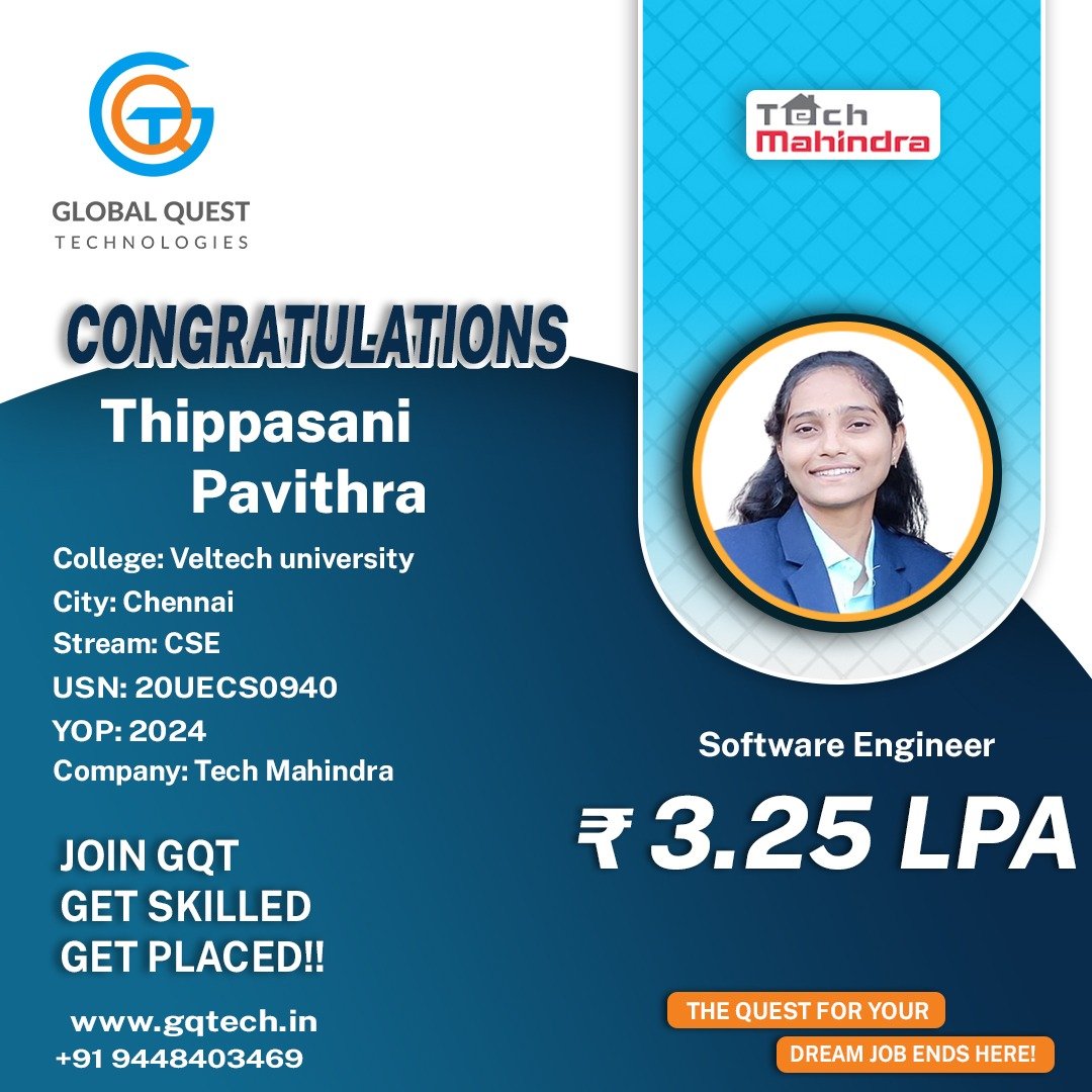 T Pavithra Placement