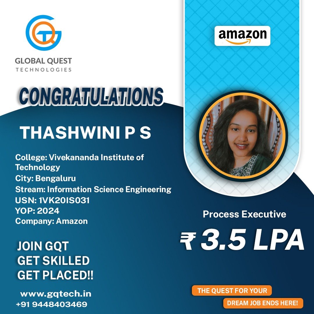 Thashwini Placement